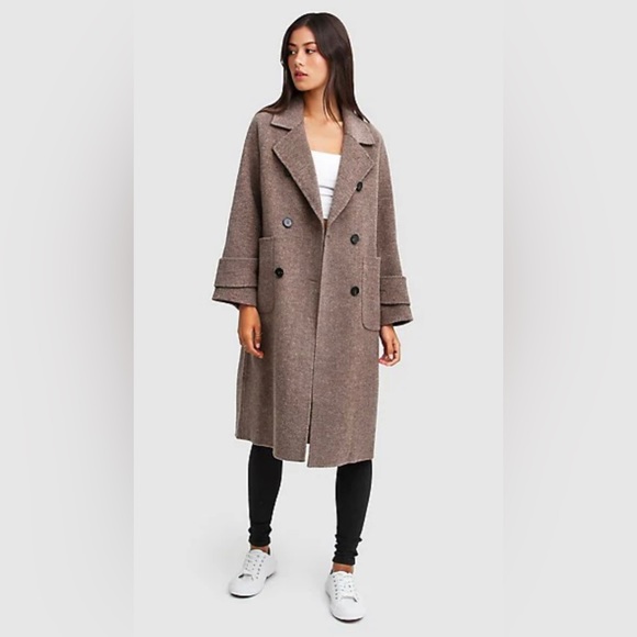 Belle & Bloom Rumour Has It Oversized Coat - Picture 1 of 4